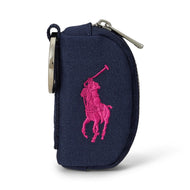 RLX Ralph Lauren Women's Big Pony Ball Pouch - Refined Navy
