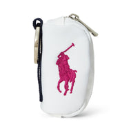 RLX Ralph Lauren Women's Big Pony Ball Pouch - Ceramic White