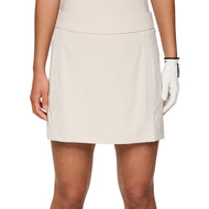 J.Lindeberg Women's Amelie Mid Golf Skirt - Moonbeam