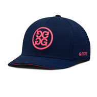 Topi Golf Kontrak G/Fore Chainstitch Circle G - Twilight/Knockout Pink