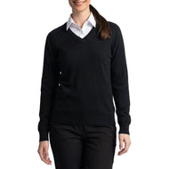 Cross Women's Gina v -neck Golf Knit - Hitam