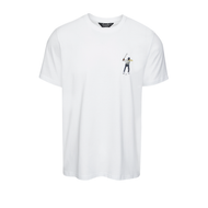 T-Shirt Lengan Pendek Teras Golf Eastside - Putih Cerah