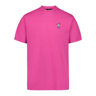T-Shirt Lengan Pendek Teras Golf Eastside - Fuschia