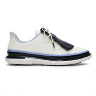 G/Fore Women's Tuxedo Stripe Gallivan2r Kiltie Golf Shoes - Snow/Twilight