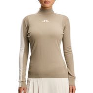 Sweater Golf Berkait Adia J.Lindeberg Wanita - Brindle