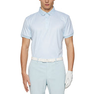 J.Lindeberg Tour Tech Printed Golf Polo Shirt - Shadow Bridge Winter Sky