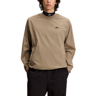 J.Lindeberg Ulf Crewneck Golf Windbreaker - Brindle