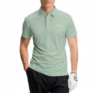 Kaos Polo Golf J.Lindeberg Wilhelm - Hijau Lindung Nilai