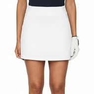 J.Lindeberg Women's Mia Mid Golf Skirt - White