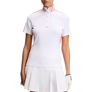 Kaos Polo Golf Pip Wanita J.Lindeberg - Putih