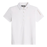 J.Lindeberg Women's Tour Tech Ltd Golf Shirt - Putih