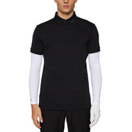 J.Lindeberg KV Print Golf Polo Shirt - Black