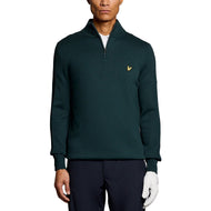 Lyle & Scott Golf 1874 Quarter Zip Jumper -Mediterranea