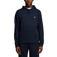 Lyle & Scott Lightweight Fly Fleece Golf Hoodie - Dark Navy