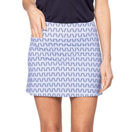 Golftini Wanita Nauti & Nice 17.5 "Golf Skort - Biru