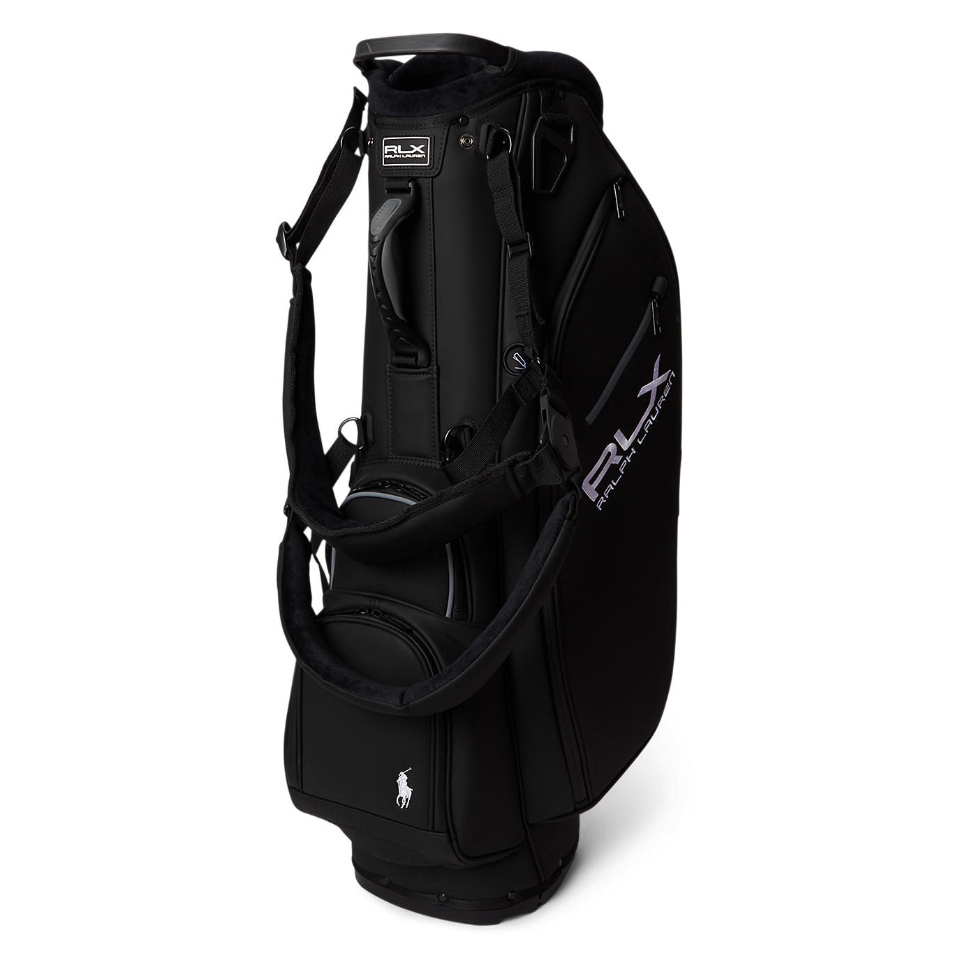 RLX Ralph Lauren Embroidered Stand Golf Bag - Black – The Golf Society