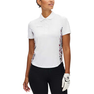 Kaos Polo Golf Nicky Wanita Rohnisch - Leo Pink/Beet