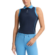 Rohnisch Women's Ultra Viola UV Uv Sleeveless Golf Shirt - Navy