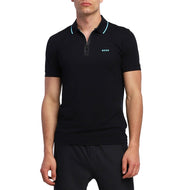 보스 Philix Slim Fit Polo Shirt- Dark Blue