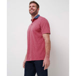 Travis Mathew Minat Umum Polo Golf Shirt - Rose Wine
