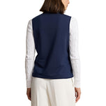 RLX Ralph Lauren Women's Cool Wool Hybrid Performance Vest - Raffinerad marin