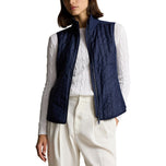 RLX Ralph Lauren Women's Cool Wool Hybrid Performance Vest - Raffinerad marin