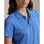 RLX Ralph Lauren Women's Tour Performance Golf Shirt- Summer Blue