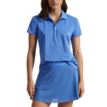 RLX Ralph Lauren Women's Tour Performance Golf Shirt- Summer Blue