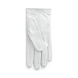 RLX Ralph Lauren Performa Wanita Cabretta Golf Golf Glove Right - Keramik Putih