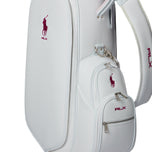 RLX Ralph Lauren Women's Big Pony Golf Bag - Ceramic White