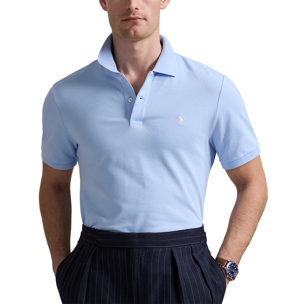 Polo Performance Ralph Lauren Performance Stretch Mesh Golf Polo Shirt - Office Blue