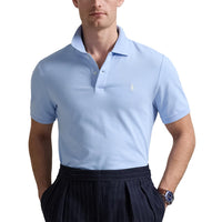 Polo Performance Ralph Lauren Performance Stretch Mesh Golf Polo Shirt - Office Blue