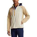 RLX Ralph Lauren Par Air Repellent Windbreaker Golf Jacket - Khaki klasik