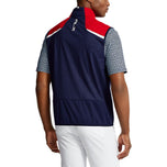 Rlx ralph lauren förpackningsbar vattenavvisande väst- fransk marin/röd