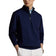 RLX Ralph Lauren Classic Fit Quilted Double -Skick Golf Pullover - Raffinerad marin