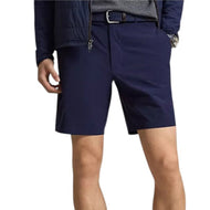 RLX Ralph Lauren Seluar Pendek Golf Stretch Prestasi Sesuai Disesuaikan - Tentera Laut Ditapis