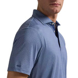 Kemeja Polo Golf Aliran Udara Ringan Cetak RLX Ralph Lauren - Old Royal Bulldog Foulard