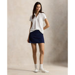 RLX Ralph Lauren Women's Tour Performance Golf Shirt - Keramik Putih