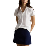 RLX Ralph Lauren Women's Tour Performance Golf Shirt - Keramik Putih