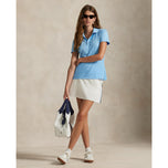 RLX RALPH LAUREN LAUREN Women's Tour Prestasi Golf Shirt- Sutton Blue