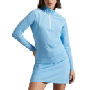 Rlx Ralph Lauren Women's Stretch Jersey Quarter -Zip Pullover - Sutton Blue