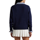 Rlx Ralph Lauren Women's Polo Bear Knit - Raffinerad marin