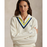 RLX Ralph Lauren Wol Wol Blend Sweater Pullover - Antik Putih