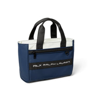 Tas Tote Golf Logo Bordir RLX Ralph Lauren - Biru Laut/Keramik Putih