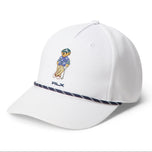 Topi Golf Tali Beruang Polo RLX Ralph Lauren - Putih Seramik