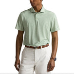 RLX Ralph Lauren Mencetak Baju Polo Golf Ringan Aliran Udara - Pedalaman Green Savannah Vine
