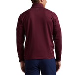 Rlx Ralph Lauren Lux Perf Half Zip Pullover - Rich Ruby