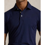 RLX Ralph Lauren Lightweight Airflow Jersey Golf Polo Shirt - Angkatan Laut Refined