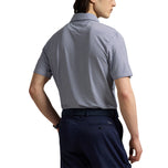 RLX RALPH LAUREN PRINTED CREITS Lightweight Airflow Golf Polo Shirt - 3d Diamond Garden Pink