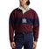RLX Ralph Lauren Classic Fit Double -Stick Tech Collar Pullover - Rich Ruby/Refined Navy